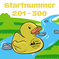 Startnummer Entenrennen 201-300