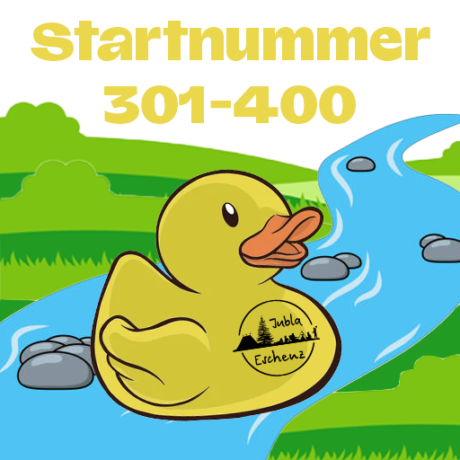 Startnummer Entenrennen 301-400